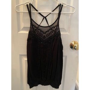 Free People, XS, Embellished Dressy Top